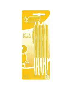 4 Stylo à bille bleu Bic M10 Original