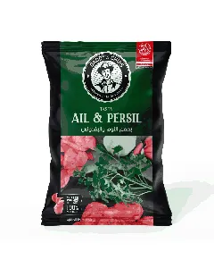 Chips de pomme de terre naturelle ail et persil