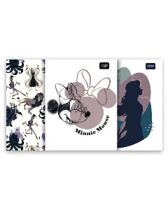 Cahier piqué 17 x 22 cm uni Disney