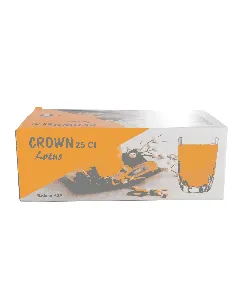 Coffret de verres Crown