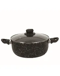 Faitout granitee bi-face 100% granite