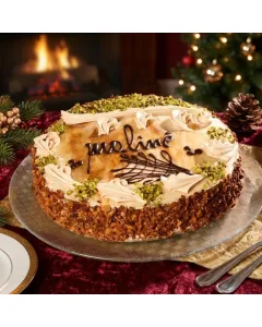 Gâteau à la crème au beurre praliné