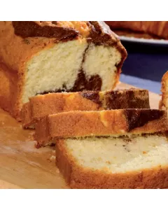 Cake marbré au chocolat