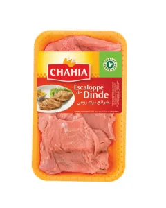 Escalope de dinde en barquette
