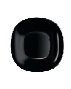 Assiette à dessert carine noir Ø19cm