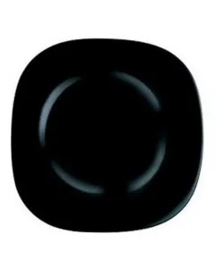 Assiette plate carine noirØ26cm