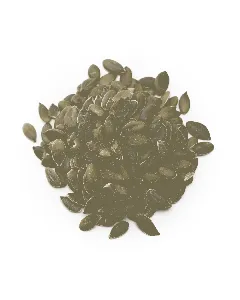 Graines de citrouille éclatées