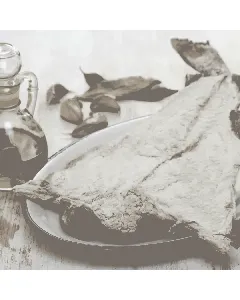 Filet de bacalao séché et salé