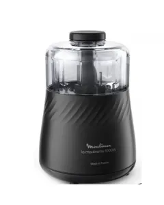 Moulinette 4 en1  330gr 1000W Noir 