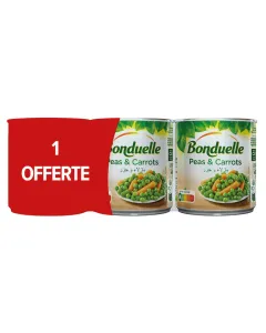 Petits pois et carottes