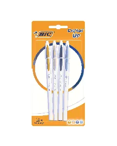 Lot de 4 stylos à bille Cristal up