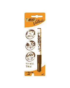 Feutre effaçable à sec BIC Velleda Medium - Noir 