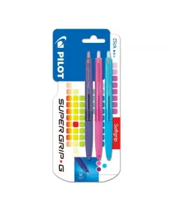 Lot de 4 stylos Super Grip G rétractables
