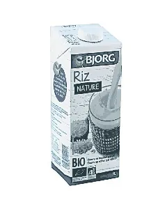 Boisson végétale riz bio