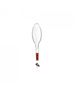 Grille poisson à manche bois