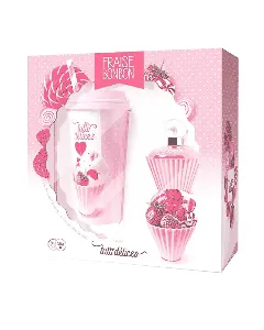 Coffret beauté eau de toilette avec mug de voyage