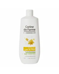 Gel douche au lait et miel 