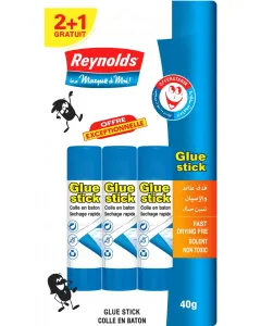 Lot de 3 Bâtons de colle