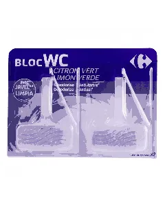 Bloc WC citron javélisés