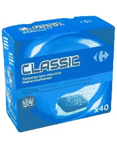 Tablettes lave vaisselle classique