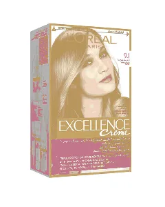 Coloration permanente 9.1 blond très clair cendré
