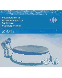 Bâche piscine auto stable