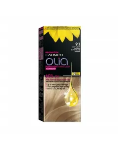 Coloration permanente 9.1 blond clair cendré Olia