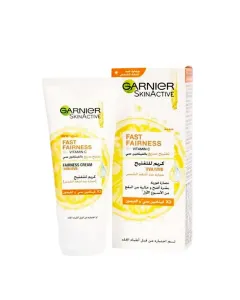 Crème éclaircissante avec filtre UV extrait de citron et vitamine C