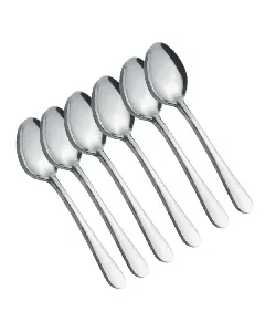 6 Cuill&egrave;res &agrave; soupe en inox