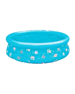 Piscine ronde autoportante imprimée