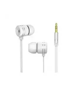 Écouteurs intra-auriculaire blancs