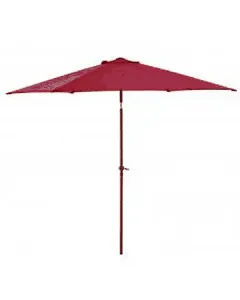 Parasol central inclinable