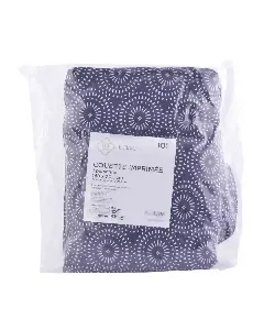 Couette imprimée bleu marine