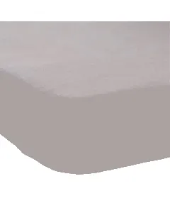 Drap housse gris foncé uni en jersey