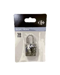 Cadenas en acier avec combinaison 20mm
