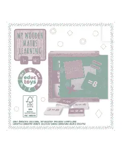 Jouet d'apprentissage des multiplications WOODEN en bois