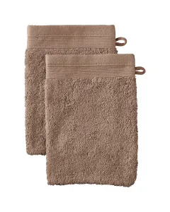 Gant de toilette Chocolat coton bio