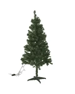 Sapin Artificiel avec 200 LED Blanc 1m50