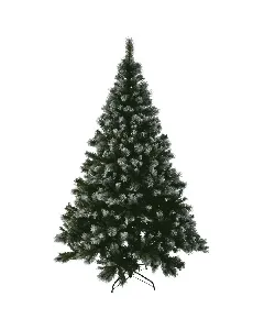 Sapin Artificiel vert et blanc 2m10