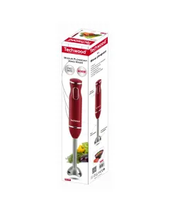 Mixeur plongeant 600W Rouge