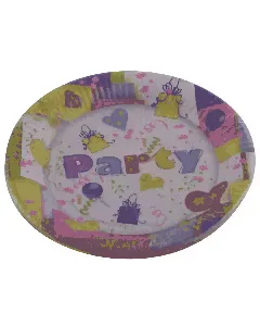 Assiette en carton Party Mix Ø23cm