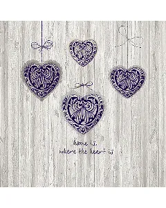 Serviettes de table 3 plis 33x33cm