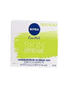 Crème visage Soin du jour Essentials Skin Defense + Hydratation Intense