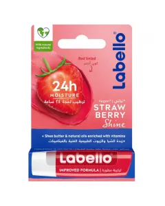Baume à lèvres Labello Fraise Shine