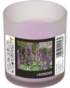  Bougie Parfumée en verre Lavande 