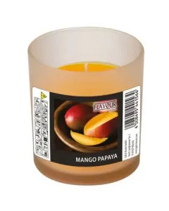  Bougie Parfumée en verre Mangue Papaye