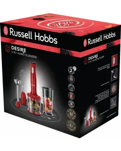 Mixeur 3 en 1 Desire Rouge 500W 