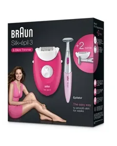 Épilateur Silk-épil3 avec tondeuse à bikini