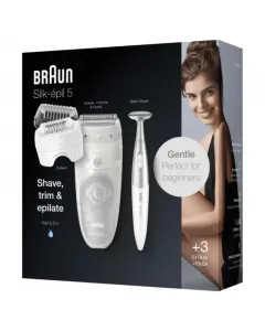 Épilateur 4 en 1 Silk-épil 5 SensoSmart