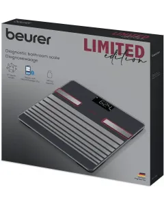 Pèse Personne électronique connectée 180Kg Noir 